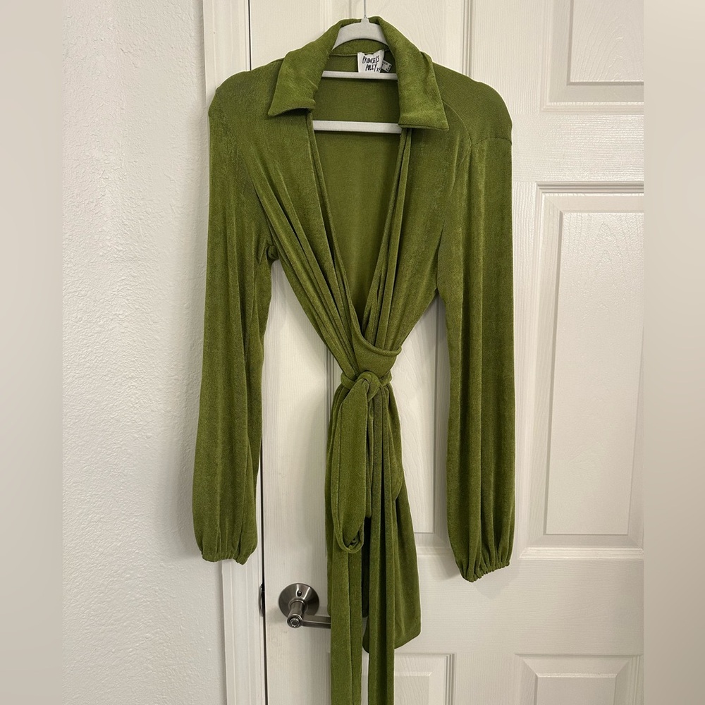 Princess Polly mini wrap dress
